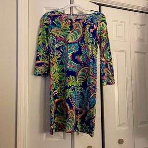 Lily Pulitzer: Size extra small, cotton long sleeve dress.